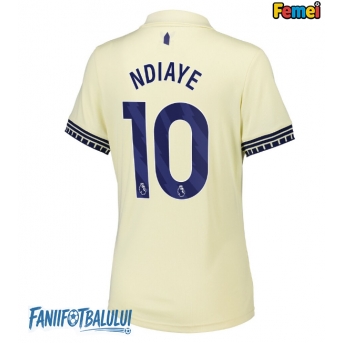 Everton Iliman Ndiaye #10 Tricou Fotbal Replică 2025-26 Femei Deplasare